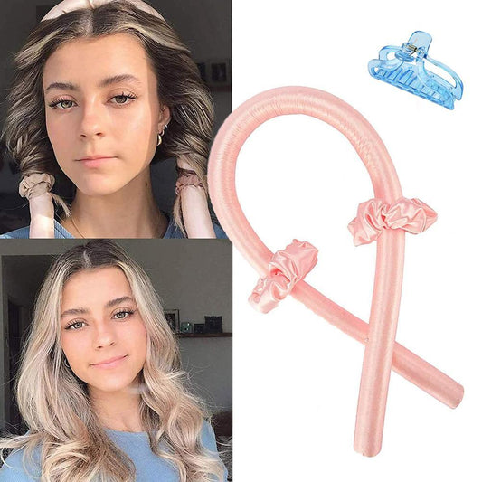 Satin Heatless Curl Kit